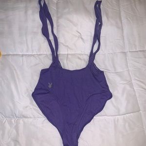 Playboy bunny suspender bodysuit
